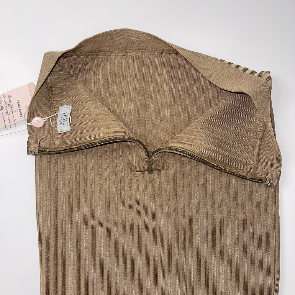 NWT Oh Polly Ribbed Bodycon Bandage Pencil Skirt - Picture 5 of 9